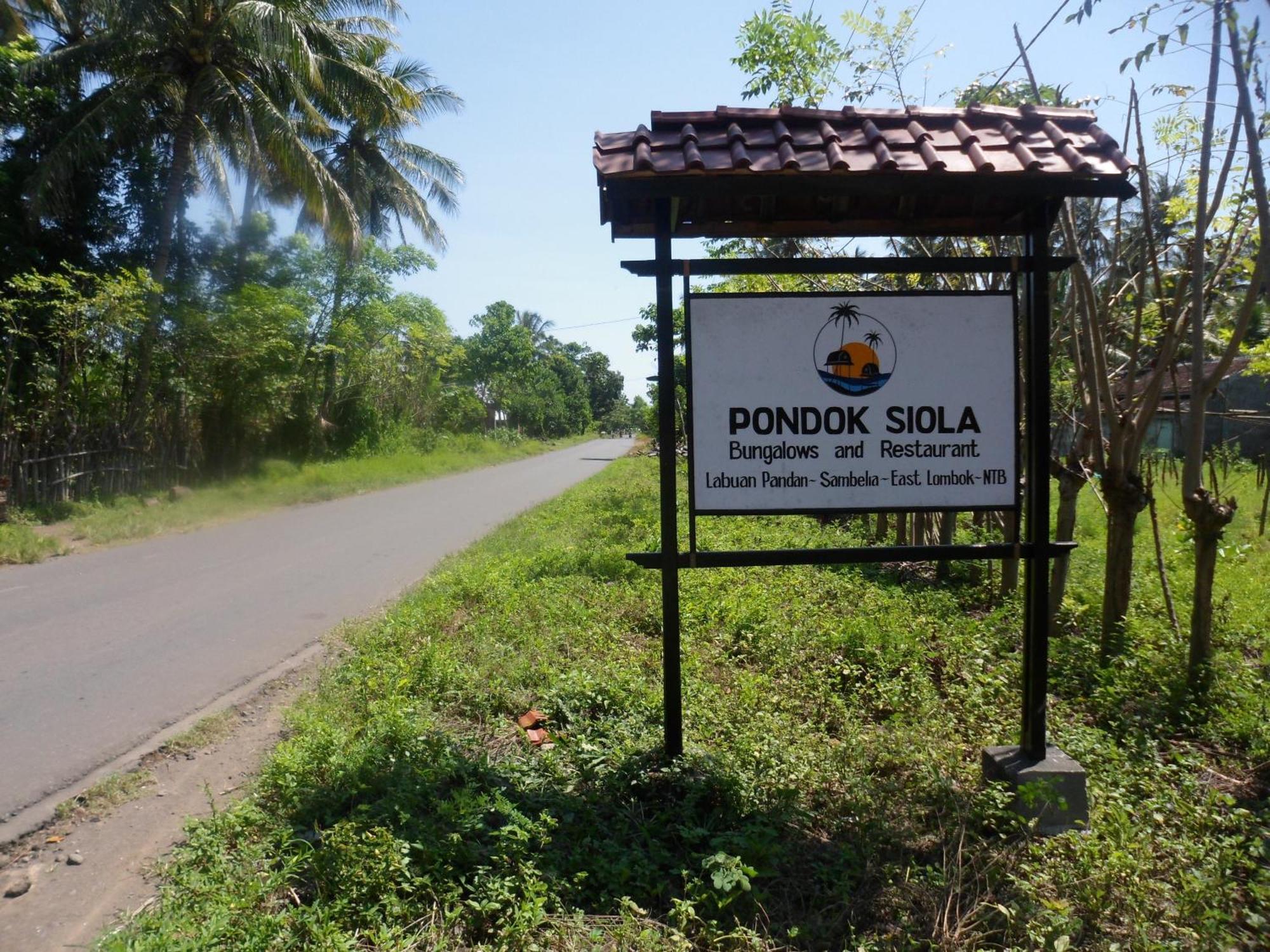 Pondok Siola Labuhan Pandan Екстер'єр фото